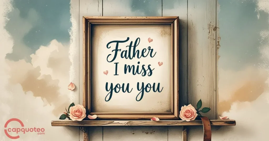 Father I Miss You Quotes