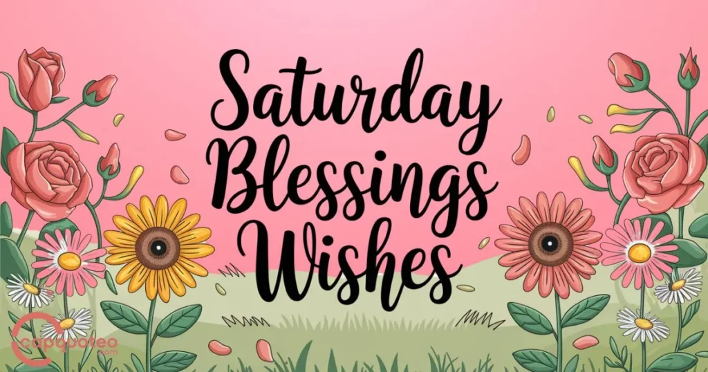 Saturday Blessings Wishes